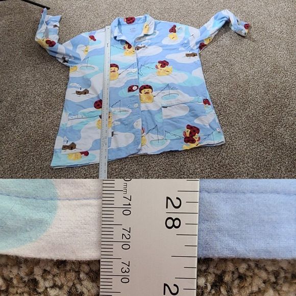 Nick & Nora Rubber Ducky Pajamas Y2k Plus Size XXL - Picture 11 of 16